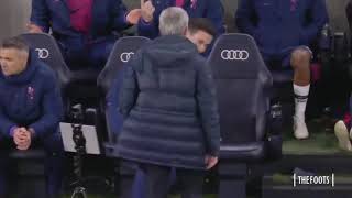 Mourinho reaction when iloris save penalty * Crazy