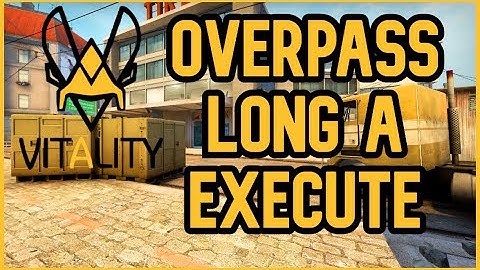 Vitality Long A Execute on Overpass (CS:GO Strategy Breakdown)