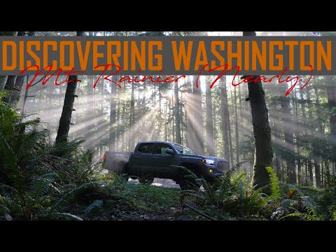 EXPLORING NEW AREAS IN MY TACOMA || The Great Pacific Northwest || Discovering Washington Episode 1