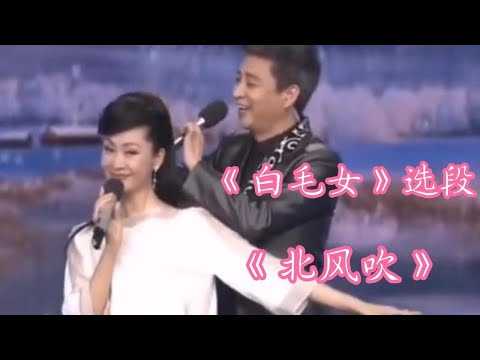 于文华_周炜演唱经典歌剧《白毛女》选段《北风吹》好听又好看！【品味经典每日一歌】