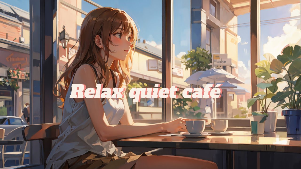 relaxing quiet café ☕️ cozy coffee shop with lofi hip-hop mix - beats ...