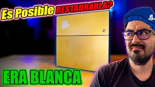 Esta PS4 AMARILLA parecía BASURA 🤮… pero mira el resultado final 🤯✨ | JxR