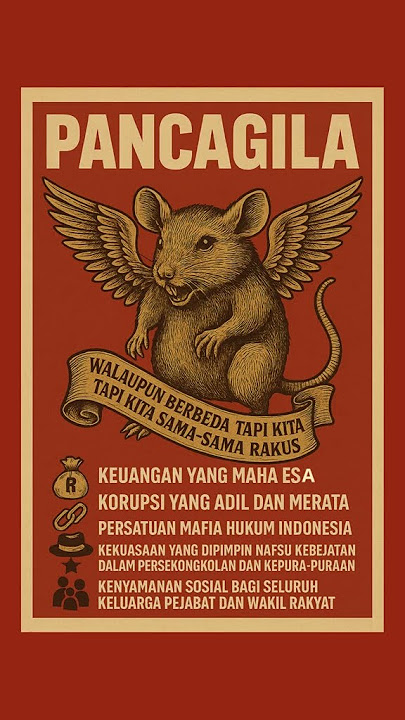 pancagila #pancasila #koruptor #beritaterkini #beranda #korupsi #tikus #peradabanhilang