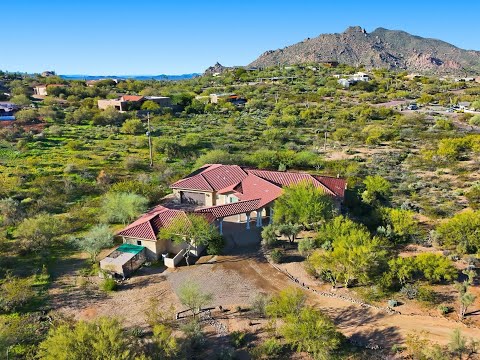 7917 E Cave Creek Road, Carefree, AZ home video tour