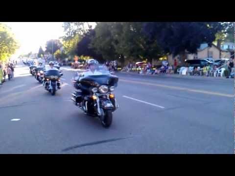 Harleys at the Parade