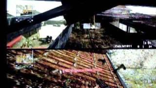 castle glitch to get on to the roof with bayonet! CoD WaW