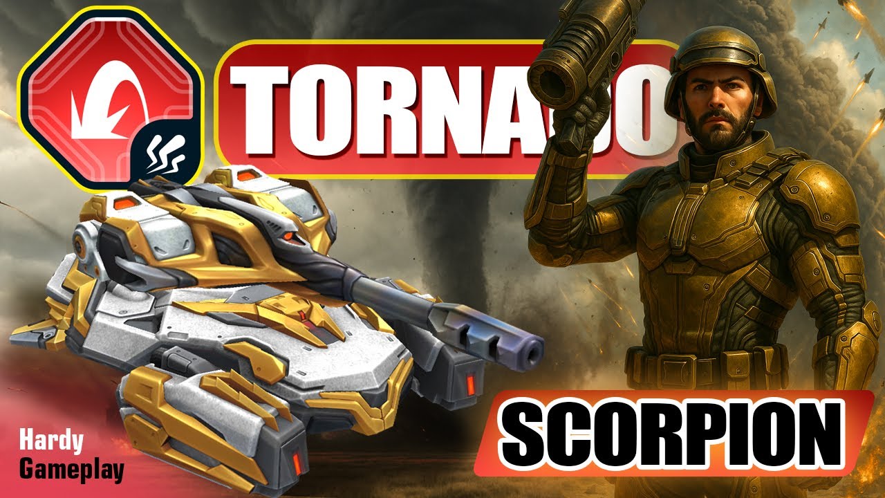 SCORPION TORNADO & Paladin LifeGuard 👊 Hardy || Tanki Online 2025 (Gameplay)