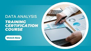 Data Analysis Training Certification Course