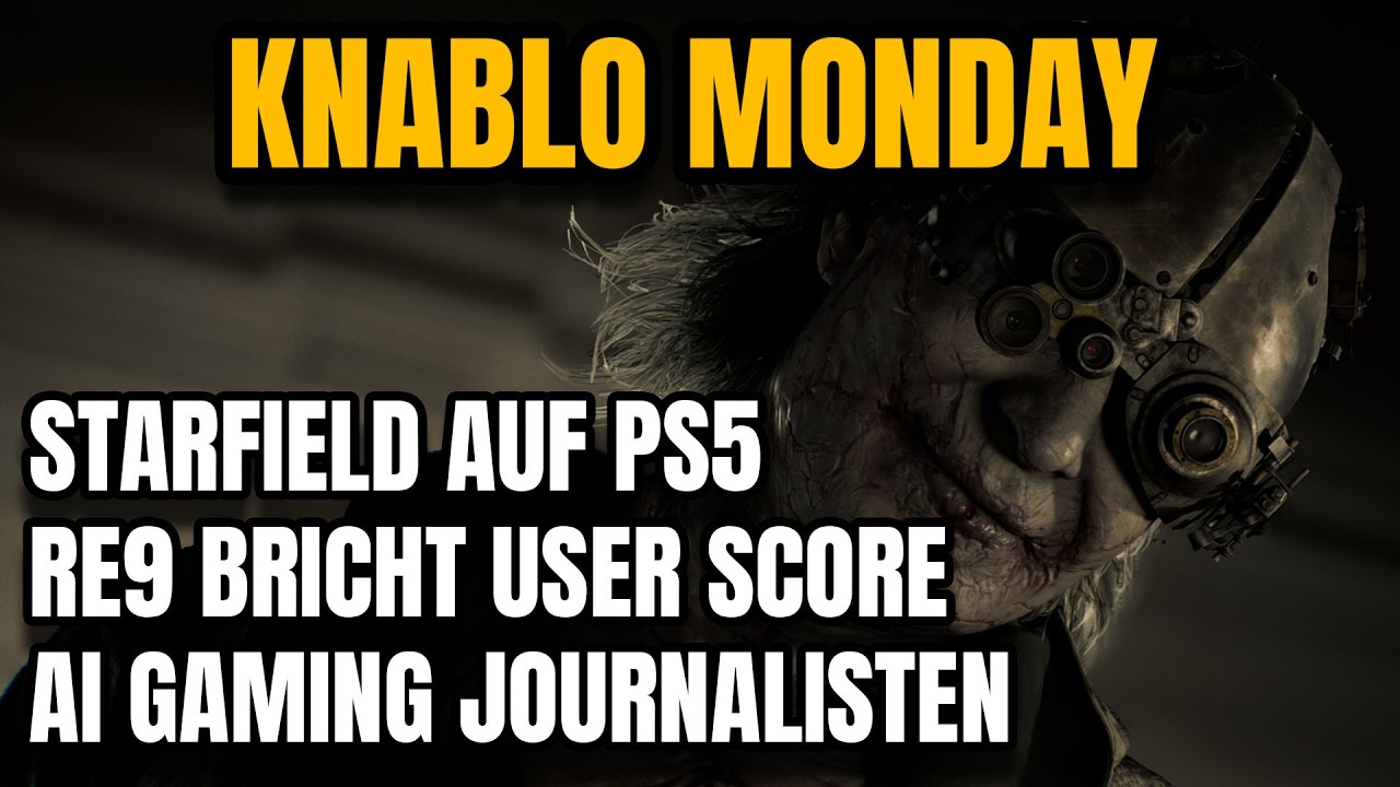 Starfield auf PS5, Nacon wackelt und Resident Evil bricht Rekorde  - KNABLO MONDAY