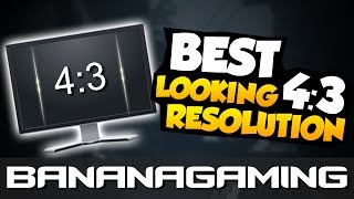How to get the best looking 4:3 resolution (Great for CS:GO)