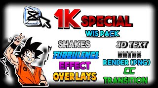 Capcut Wis Editing Pack 1K Special