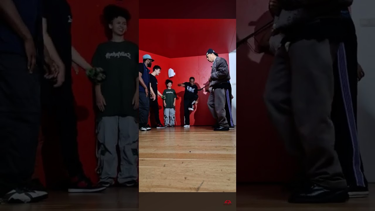 Dynamite Red Walls session after Amsterdam Krump Camp