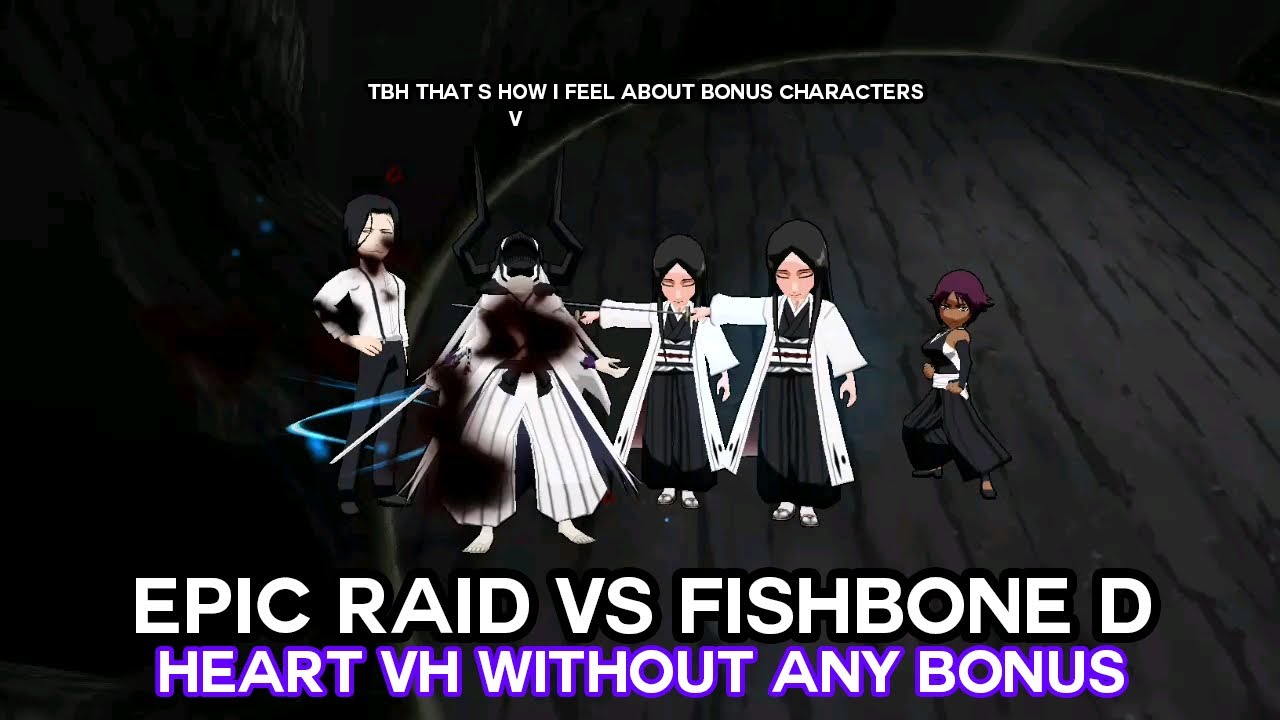 [BBS] Epic Raid Official Release - vs Fishbone D (Heart VH)