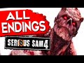 Serious Sam 4 -  ENDING - All Endings Final Boss + SECRET Ending