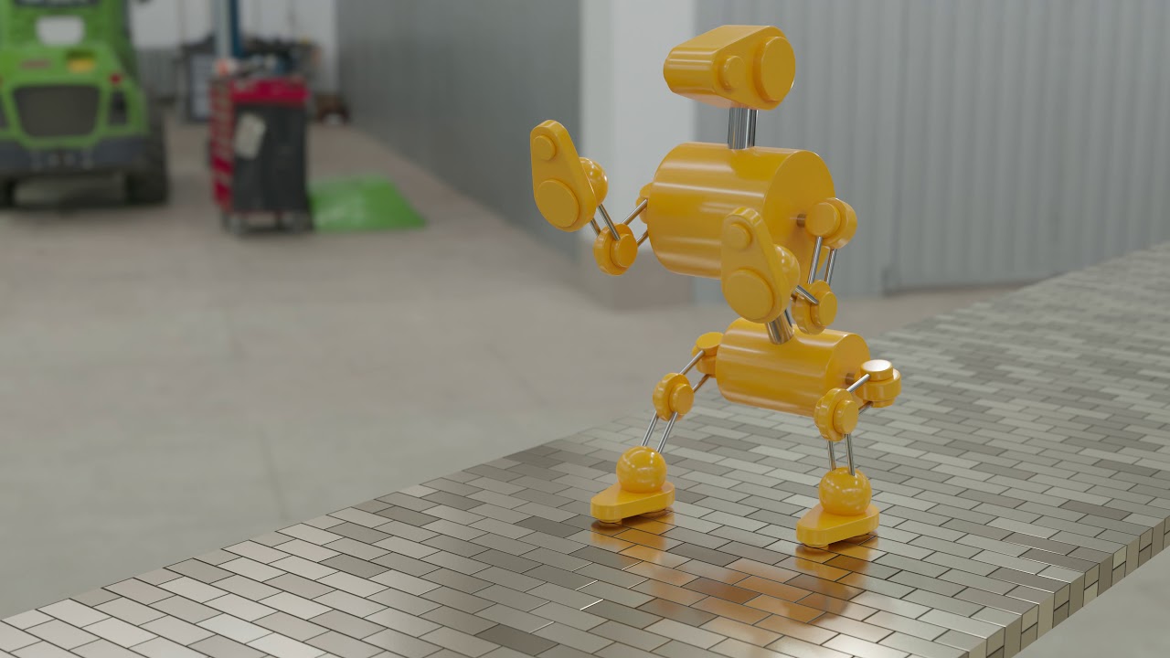 Response to "Blender Tutorial Robot Dog Animation" by tutor4u YouTube