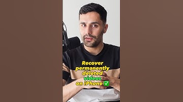 Recover Deleted VIDEOS from iPhone 📱