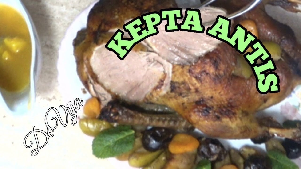 Nuostabaus skonio kepta antis* Šventiniai patiekalai* Naujametinis meniu