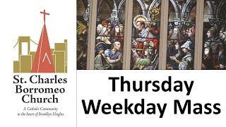 Thursday Weekday Mass