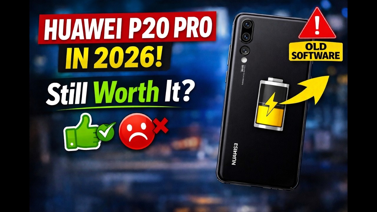 8 Years Later… The Huawei P20 Pro Is Still Alive in 2026 - YouTube