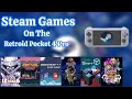 6 Playable Steam Games With Gamehub | Retroid Pocket 4 Pro