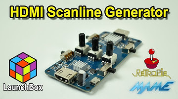 HDMI Scanline Generator For Mame Arcade Raspberry Pi PC RetroPie