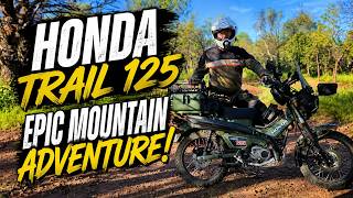 Epic Honda Trail 125 CT125 Mountain Adventure | Sena Outlander