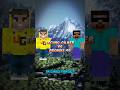 Techno gamer Vs ProBoiz 95 battle in Minecraft #minecraft #shorts