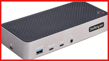 Great product -  StarTech.com USB-C Triple Monitor Docking Station - HDMI/DP Triple 4k USB C Dock -