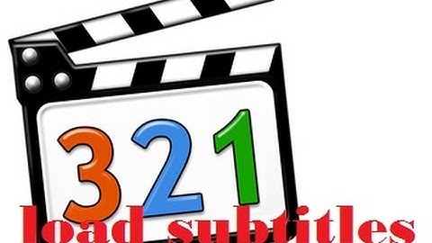 How to load subtitles to MPC player