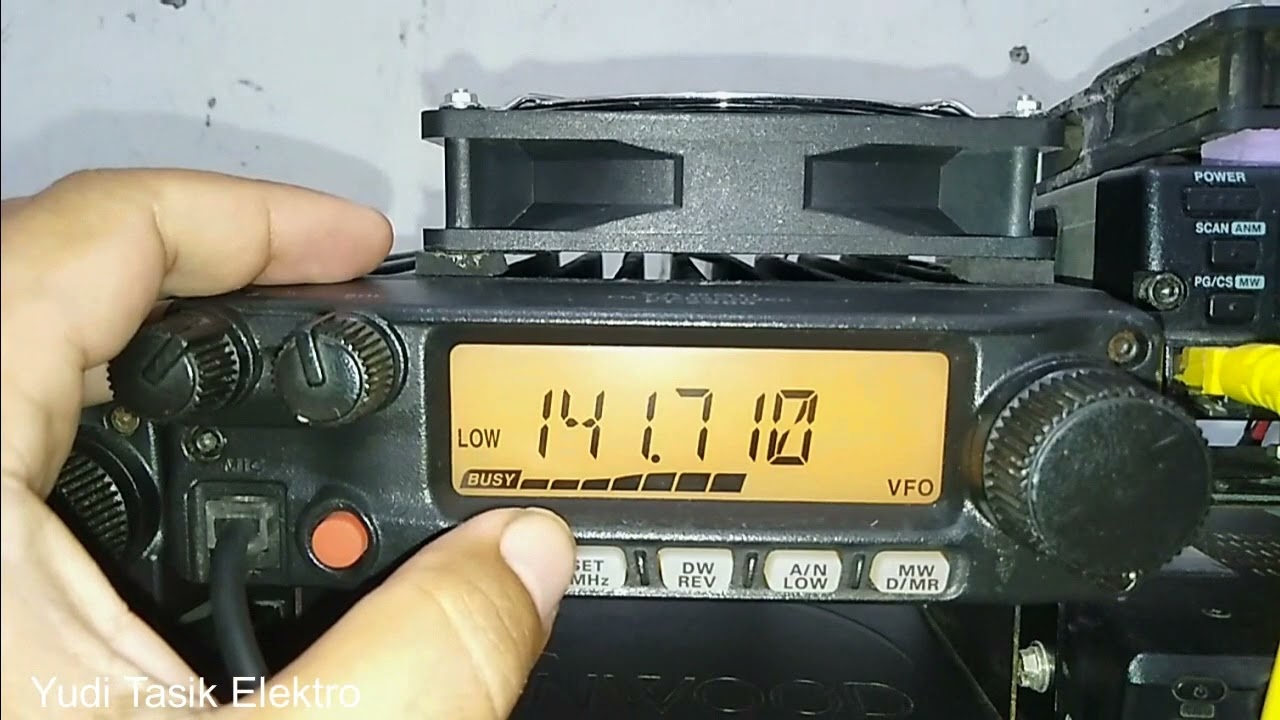 FUNGSI RF SQUELCH PADA RADIO YAESU FT 2900 R