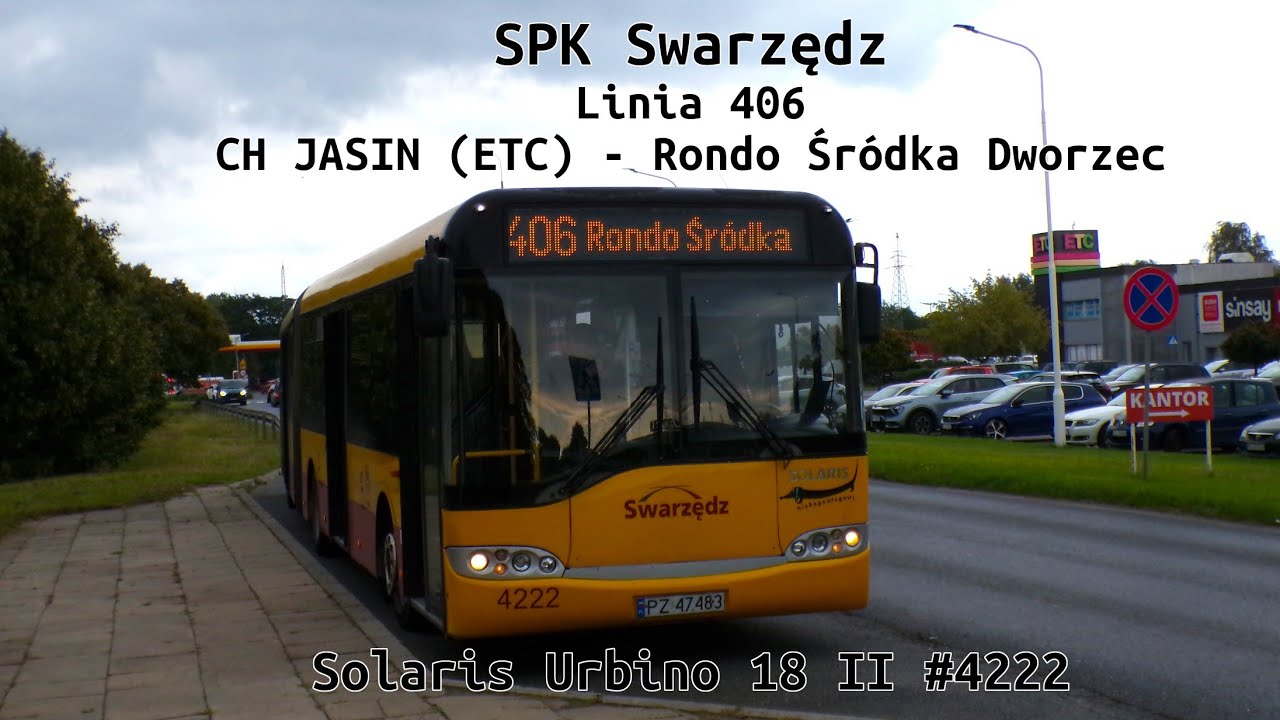 SPK Swarzędz - Solaris Urbino 18 II #4222 - Linia 406