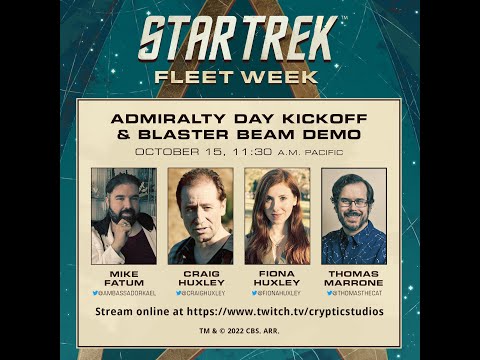 STAR TREK FLEET WEEK - Introduction with the Blaster Beam!