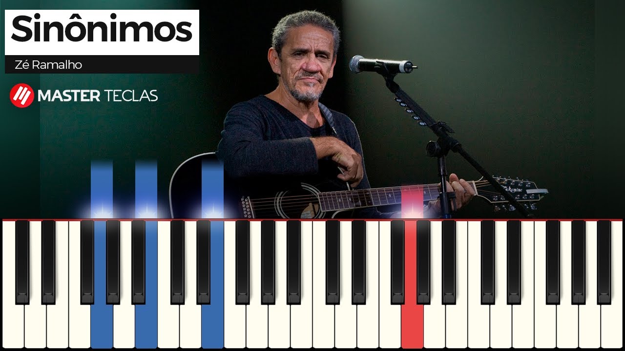 Sinônimos - Zé Ramalho | Piano Tutorial