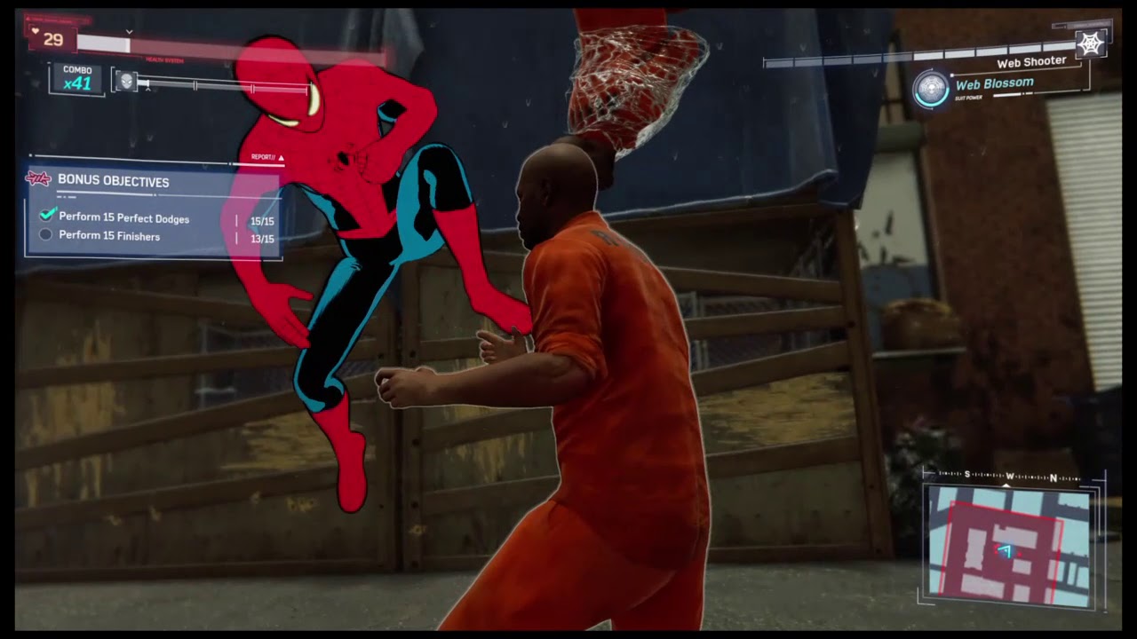 Marvel's Spider-Man: Huge Combo at a Prison Camp