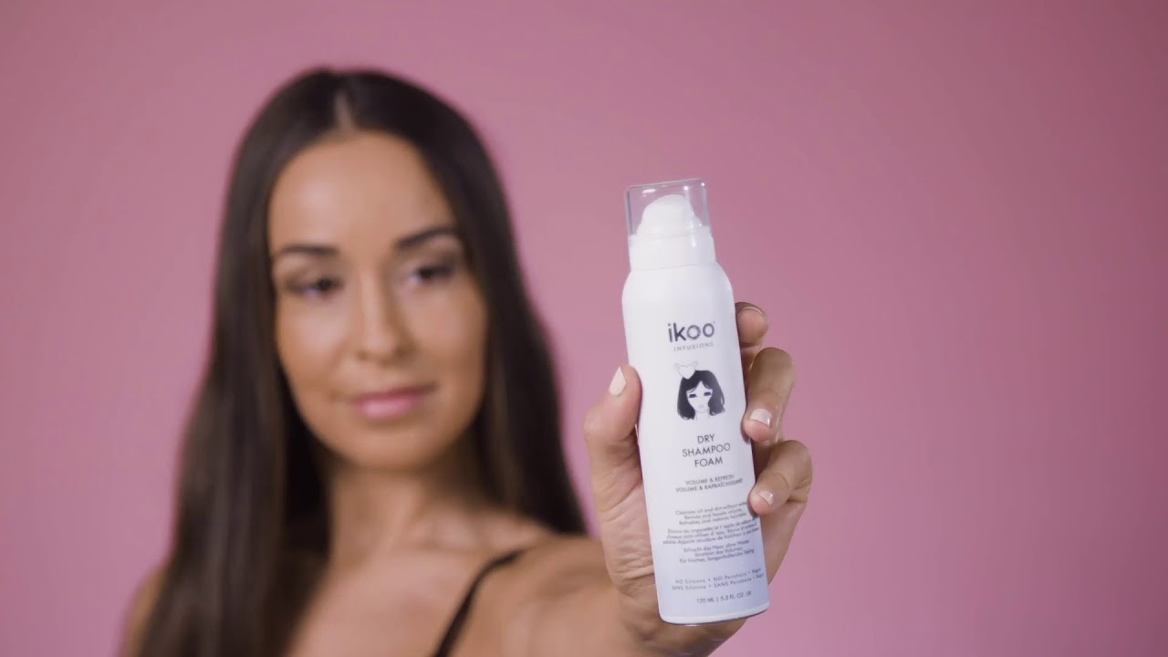Сухой шампунь-пенка «Объем и свежесть» ikoo
