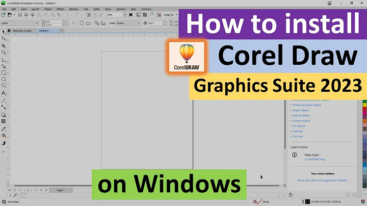 How to Install Corel Draw Graphics Suite 2023 on Windows