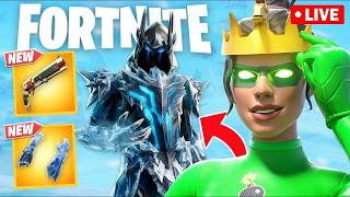 NEW Fortnite Update LIVE! 👑 Ice King + Mythic Weapons #fortnite #gaming #fortnitebattleroyale