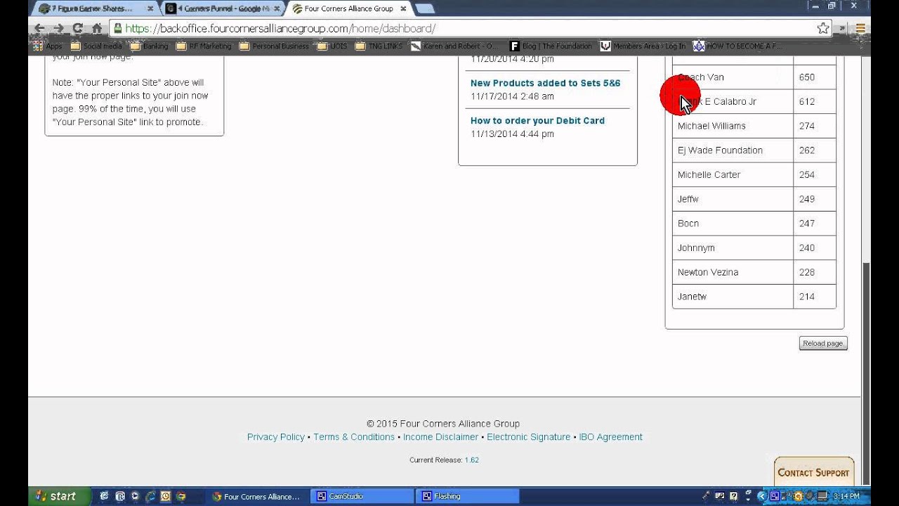 What to do Immediately after Joining 4 Corners Alliance Group