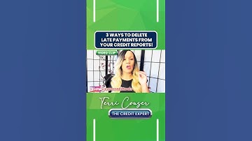 CLIP | 3 Ways to DELETE Late Payments from Your Credit Reports! | READ DESCRIPTION