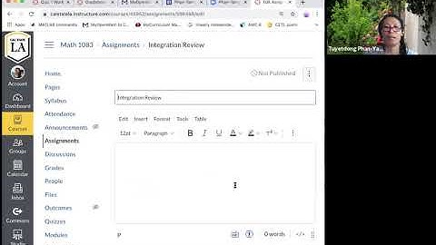 How to Integrate MyOpenMath to Canvas
