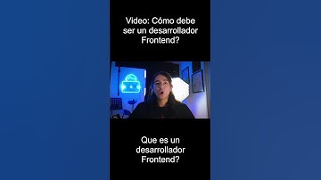 Que es un desarrollador Frontend? - #programacion #desarrolloweb #frontend #webdevelopment  #code