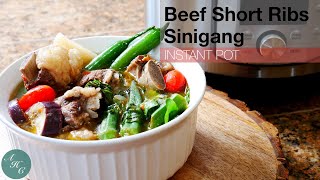 Beef Short Ribs Sinigang | Easy Instant Pot Recipe