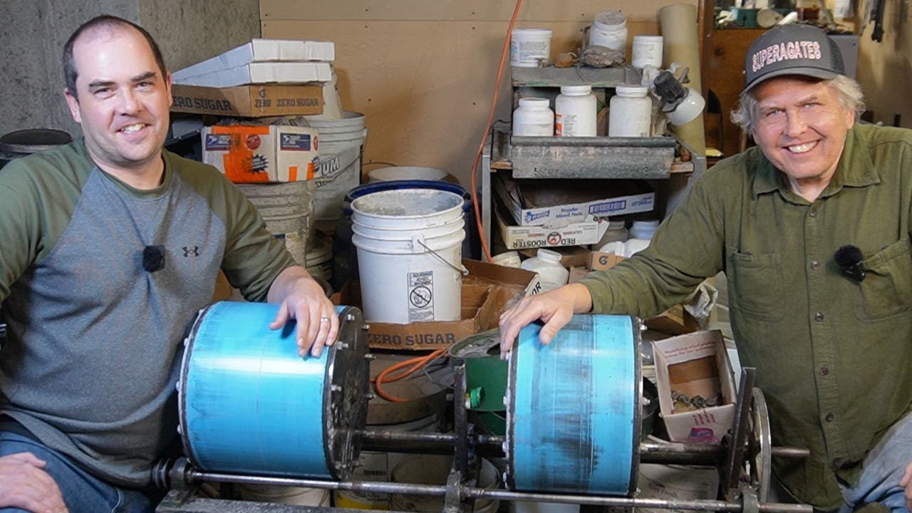 These Rock Tumblers Are Full Of Gorgeous Slabs!  Let's Unload!