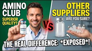 Amino Club vs Other Peptide Suppliers The Real Difference