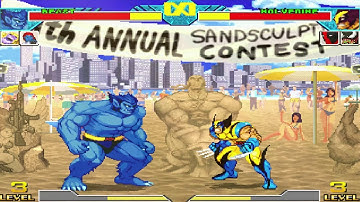 Beast & Thanos VS Wolverine & Venom & Deadpool I Marvel vs Capcom Maximum