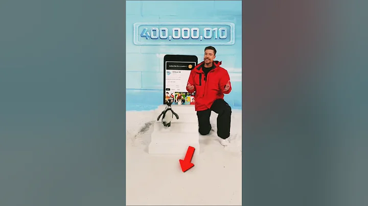 Can I teach a penguin to subscribe #mrbeast #short