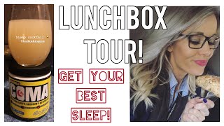 Lunchbox Tour! | SLEEP BETTER! | My Food Prep While Traveling | IIFYM | Kodiak Coma Sleep Recovery screenshot 4