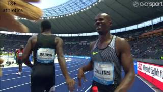 Kim COLLINS 10.07 - ISTAF Berlin IAAF World Challenge 2016 HD