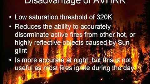 Remote sensing of global change Video on Fire Detection and monitoring