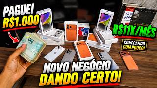 COMPREI VÁRIOS IPHONES LACRADO BARATO DA CHINA